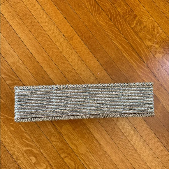 Pottery Barn Kids Silver Rope Caddy - Picture 4 of 4